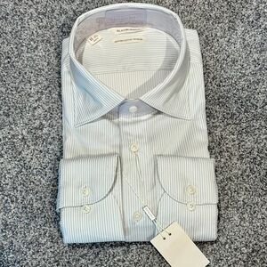NWT Suit Supply Elegant Striped Dress Shirt